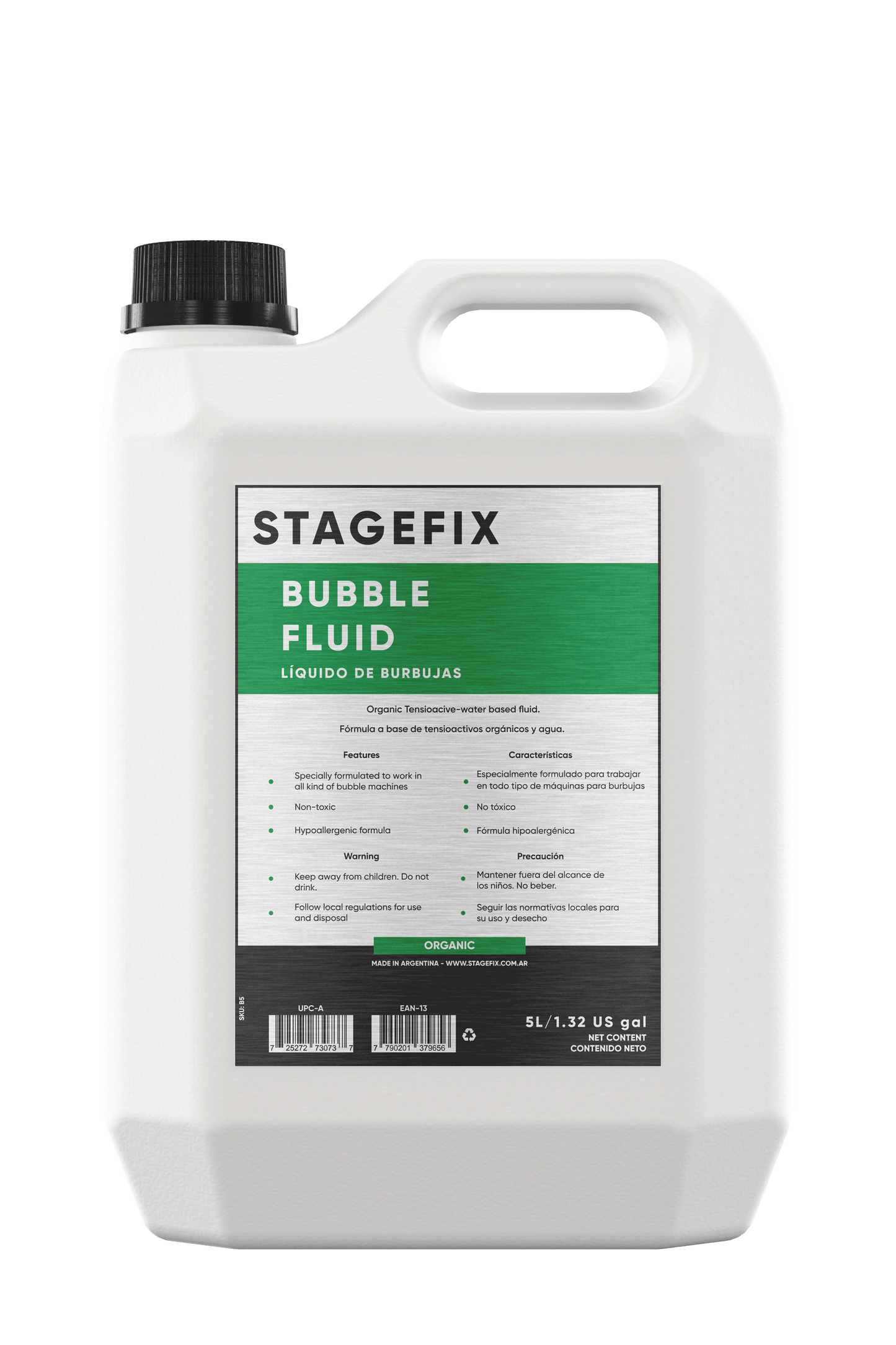 Liquido de Burbujas 5L