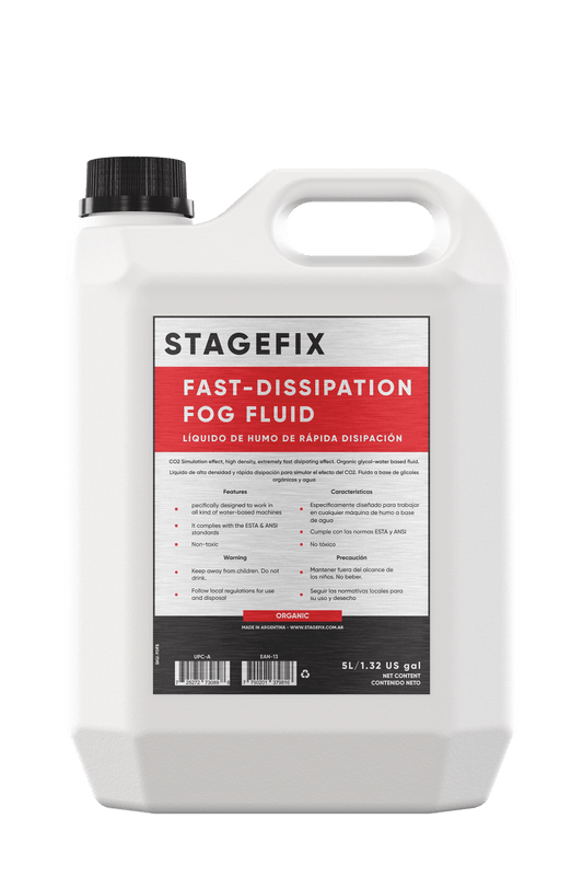 Liquido de humo de rapida disipacion 5L